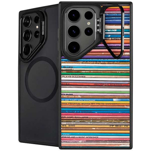 Records Music Galaxy S25 Ultra Kickstand Case